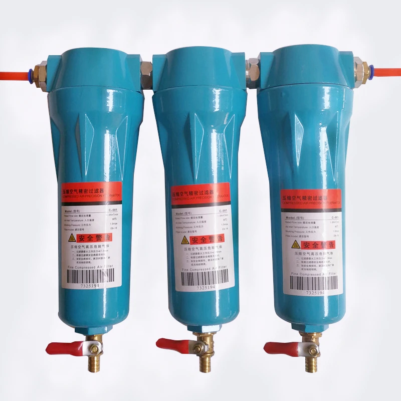 

3/4" High quality oil water separator 015 Q P S Air compressor Accessories Compressed air precision filter Dryer QPS