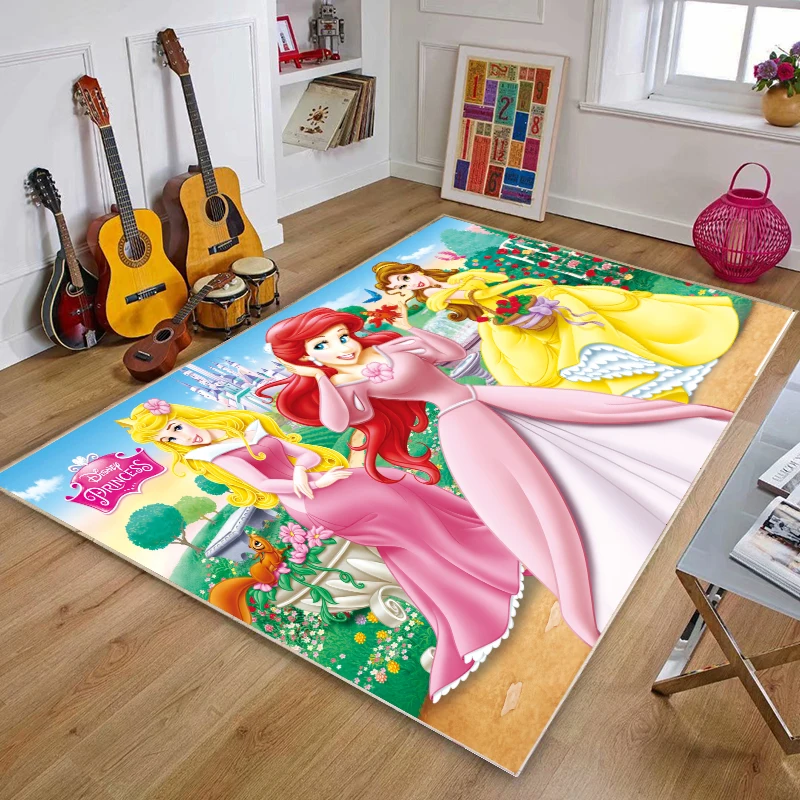 Детский коврик Принцессы Disney прикроватная тумба для гостиной спальни ванной