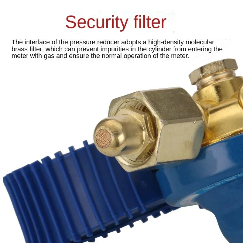 YQY-08 Ударопрочный манометр кислорода редуктор давления клапан регулирования