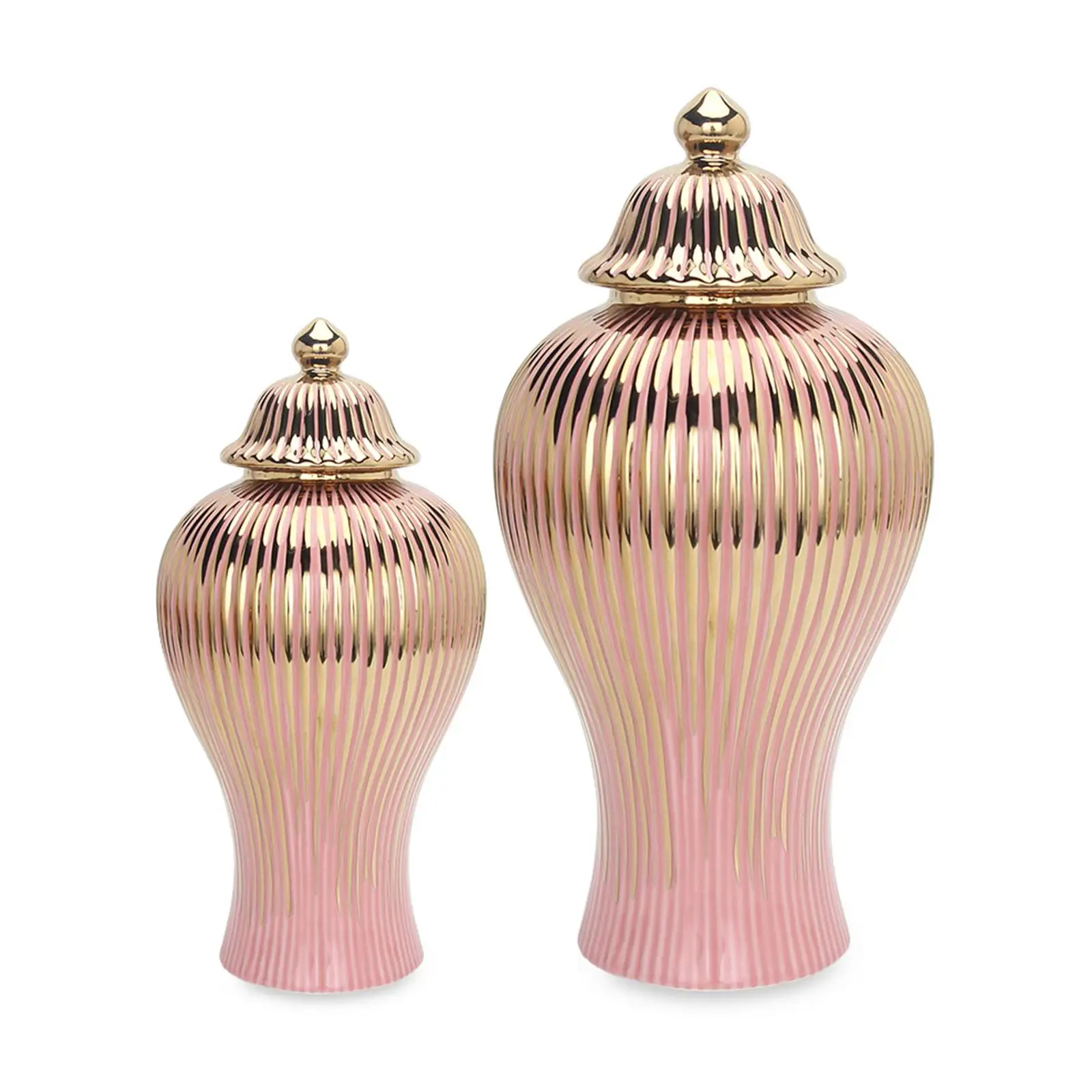 

Роскошная фарфоровая банка для имбиря, банка для хранилища, глазурованная декоративная подставка для веток, керамическая ваза для цветов для столовой, офиса