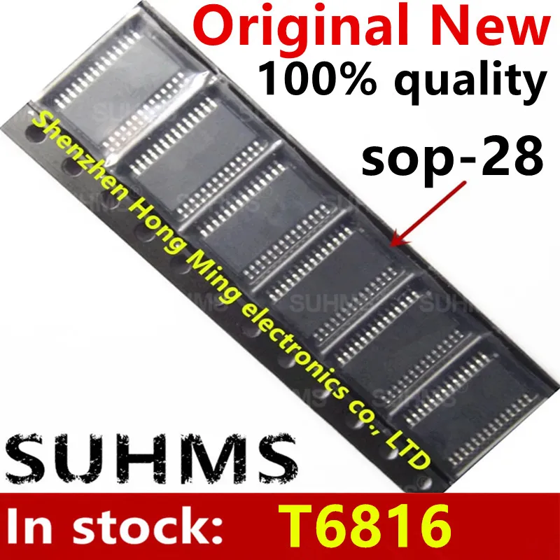 

(2-10 шт.) 100% новый набор микросхем T6816 T6816-TIQ sop-28