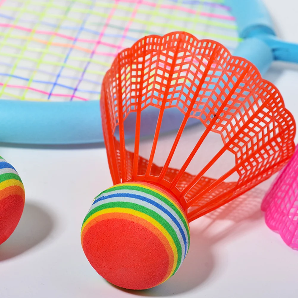 

Badminton Shuttlecocks Shuttles Rainbow Birdies Balls for Indoor Outdoor Training Supplies 20pcs ( Mixed Color )