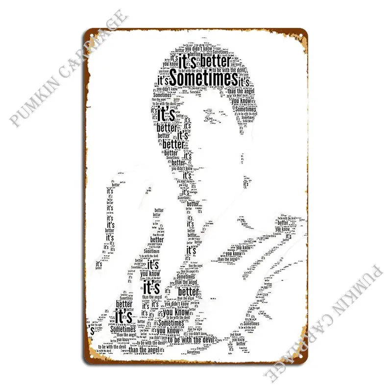 

Al Pacino металлический знак Фреска Железный гараж создание классического оловянного знака плакат