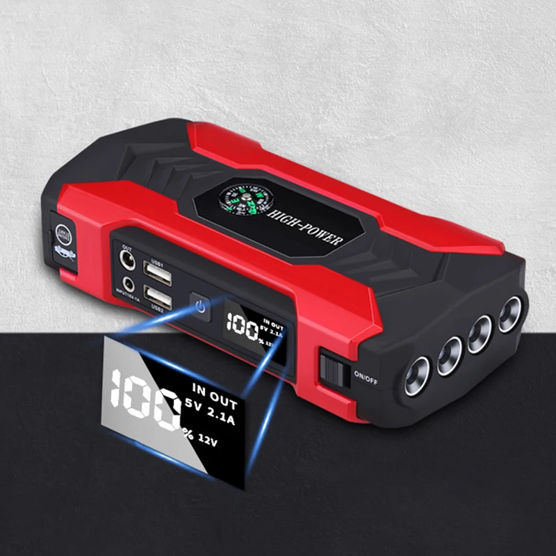 

Автомобильное пусковое устройство, внешний аккумулятор 20000 мАч 200-а, портативное зарядное устройство, автомобильное пусковое устройство 12 В...