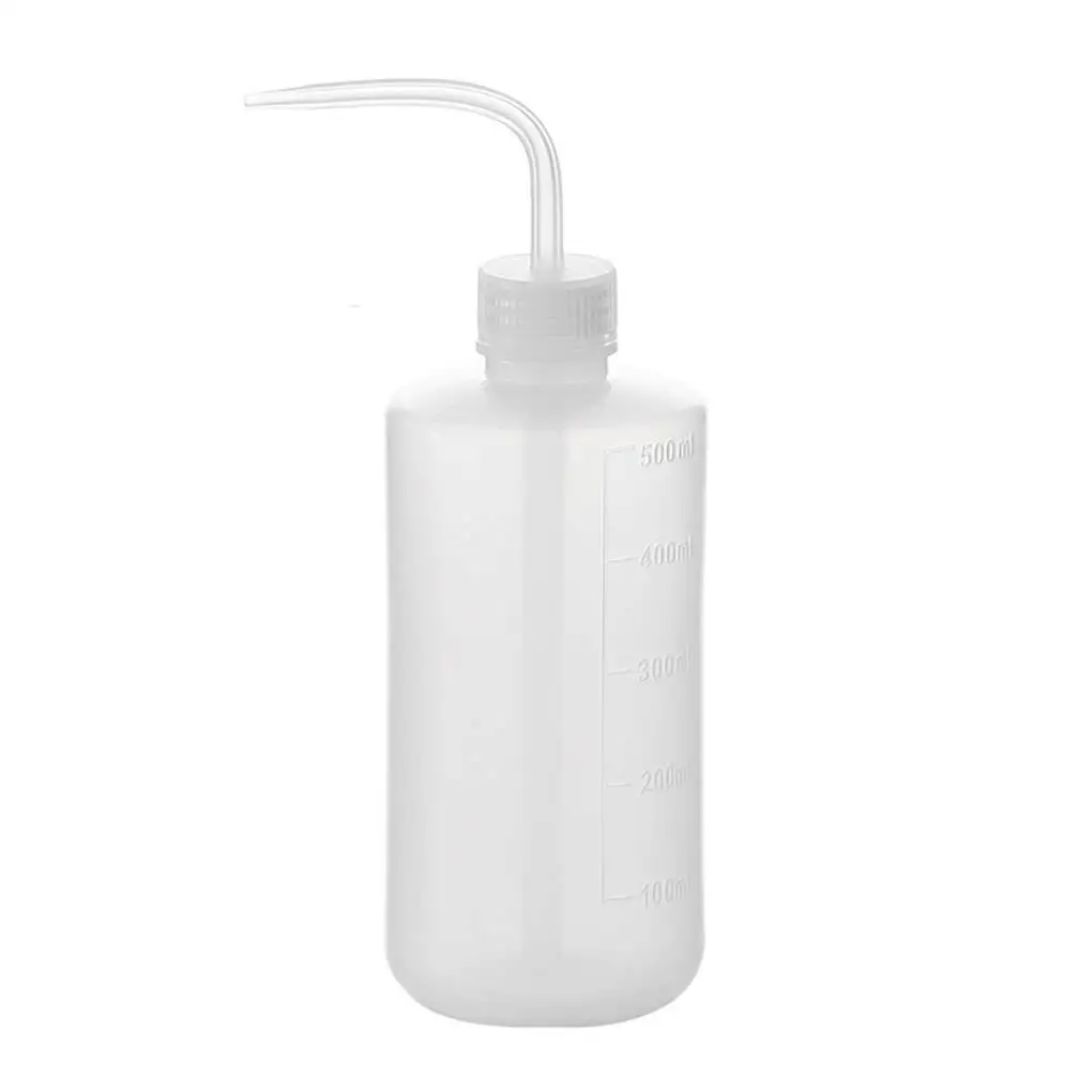 

250/500ml Squeeze Watering Device Semi-transparent Plastic Watering Bottle Flower Wash Bottle Garden Plant Irrigation Tool