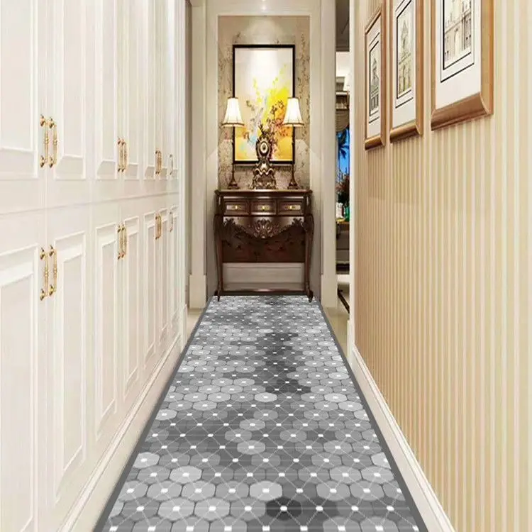 

Современные Геометрические длинные ковры для коридора, украшение для прихожей, гостиной, коврик для входной двери, Придверные коврики для вестибюля, лестницы