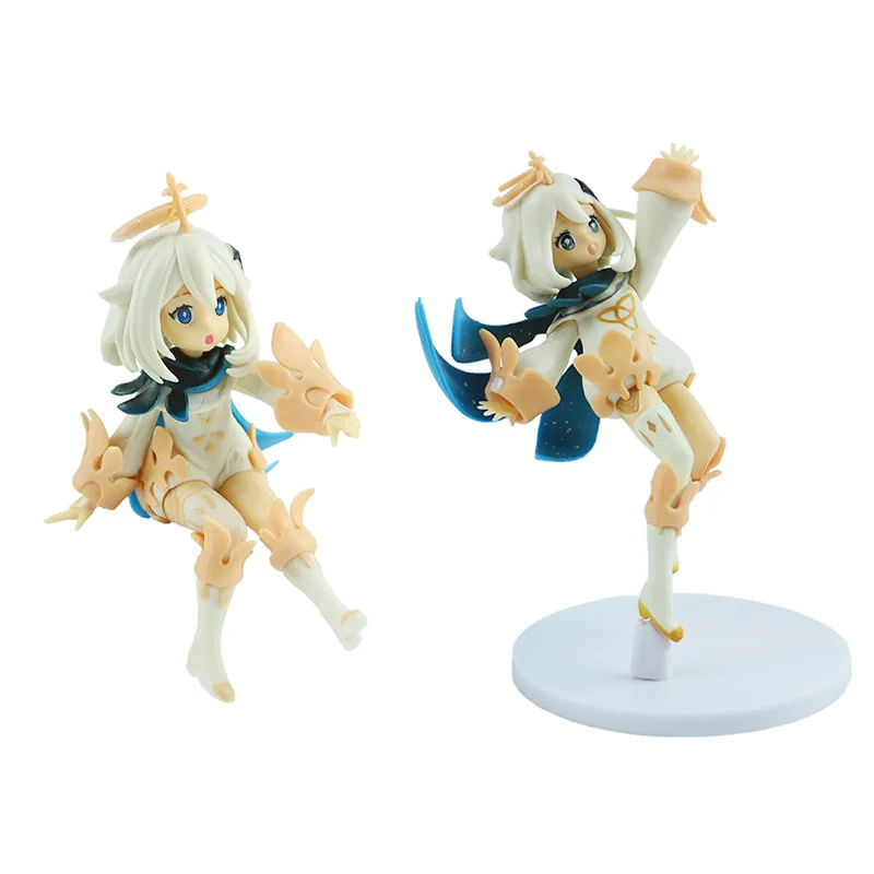 

Аниме-фигурка Genshin Impact Klee, 14 см, Genshin Impact Paimon, стоящая фигурка в положении сидя, Коллекционная модель, кукла-игрушка
