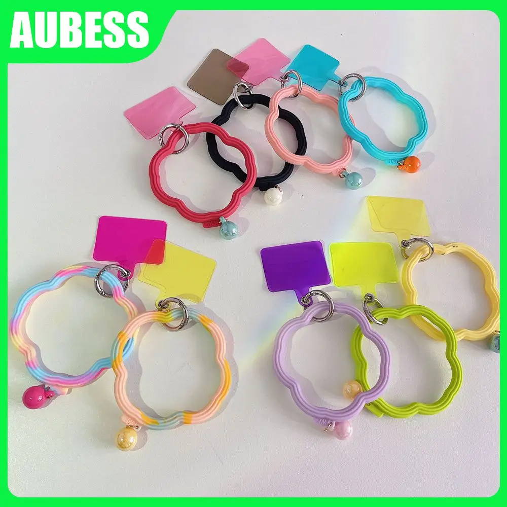 

Mobile Phone Hanging Ring Anti-wrinkle 9cm Cell Phone Hanging Cord Strap Portable Durable Universal Hanging Ring Phone Lanyard