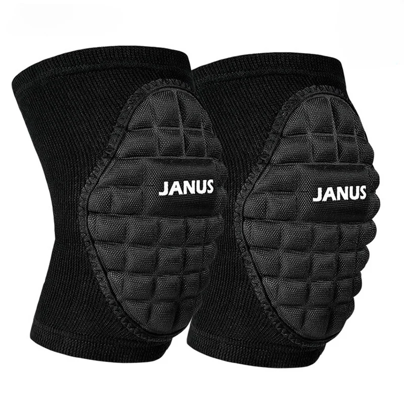 Высококачественные защитные наколенники для футбола, губчатые наколенники для вратаря, наколенники для волейбола, баскетбола, спортивные поддерживающие наколенники для фитнеса
