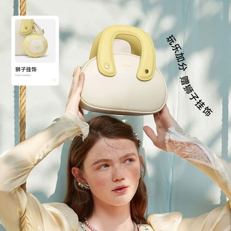 

Высококачественная Роскошная Брендовая женская сумка Osina, Новинка лета 2023, модная контрастная сумка на одно плечо, сумка через плечо