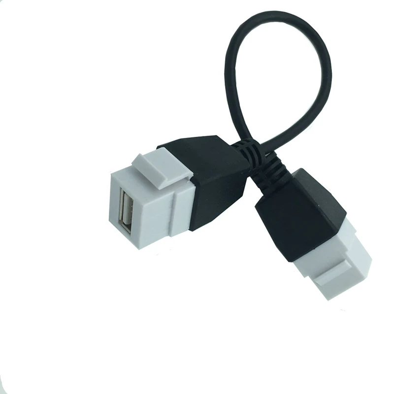 USB 2.0 A мама-мама папа-мама адаптер для крепления на панели настенной розетки