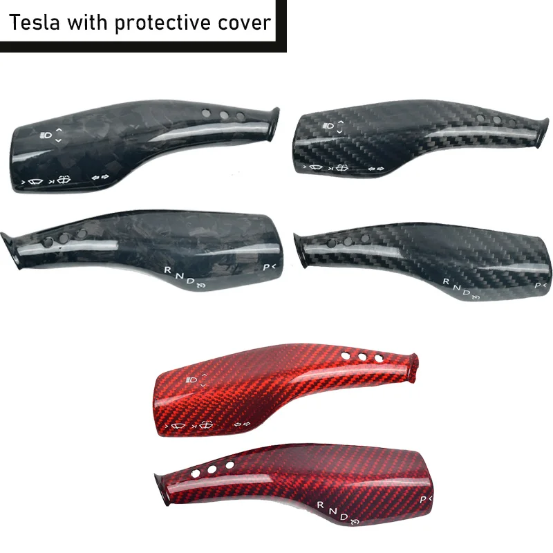Центральная консоль из углеродного волокна для Tesla 2021 2023 модели Y Model3 крышка