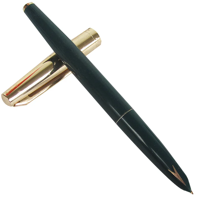 

Герой 332 перьевая ручка зелёная