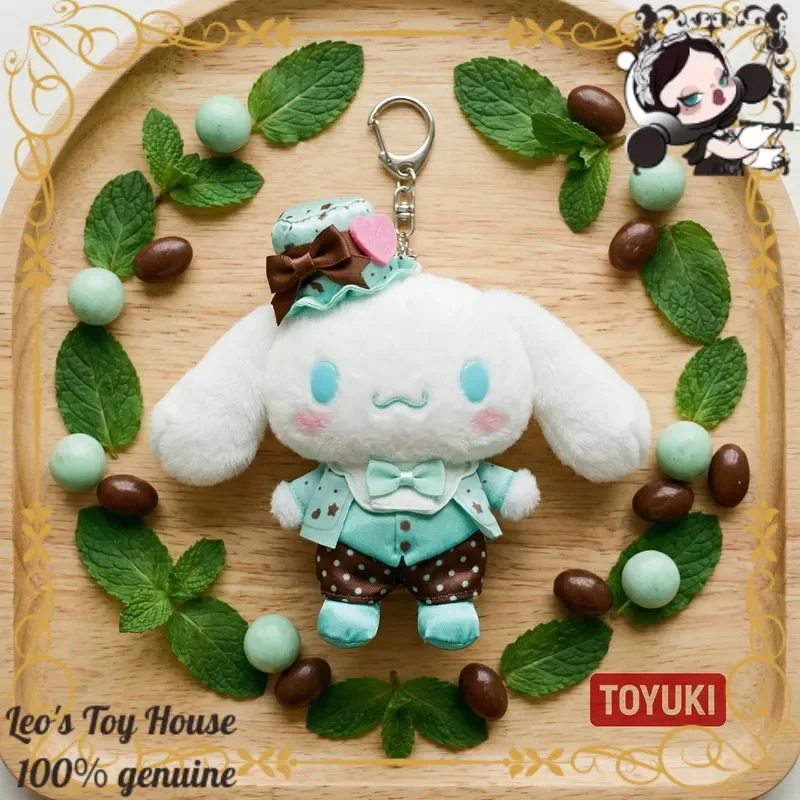 Фото Новинка: Модный сувенир-украшение Sanrio Cinnamoroll в стиле мятного шоколадного десерта, индивидуальный дизайн №3