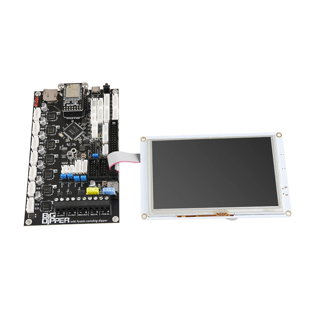 

For Big Dipper Board Duet 3 Mini 5+Wifi Upgrade Motherboard+5" 5i Integrated Paneldue Colour Touch Screen Printer Control Board