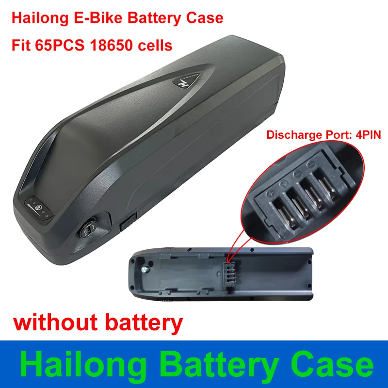 SSE-077 Hailong Case 36V 48V Accessories Empty Box Nickel Strip BMS for 10S6P 13S5P Fit 65PCS 18650 for DIY Hailong Battery