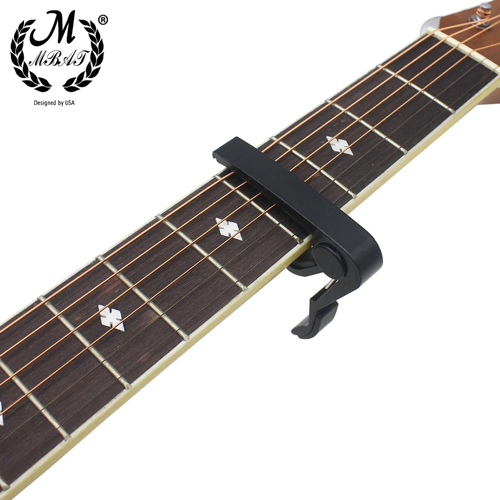 Гитарный каподастр M MBAT для 6-струнной акустической классической электрогитары