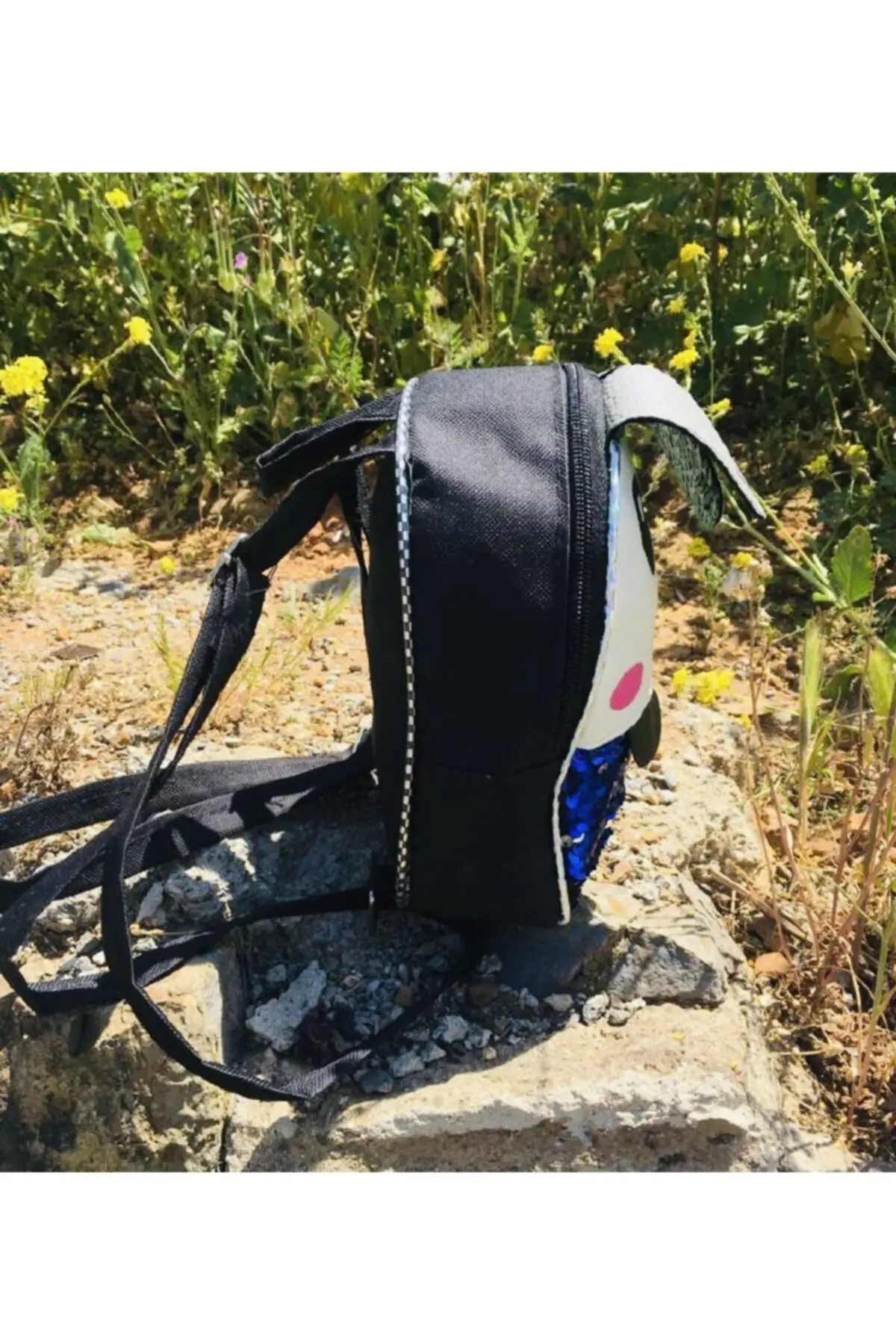 

Girls Blue Sequin Bags Cool Kids Backpacks Handbags Toys Cute Light Small Children New Daily Use