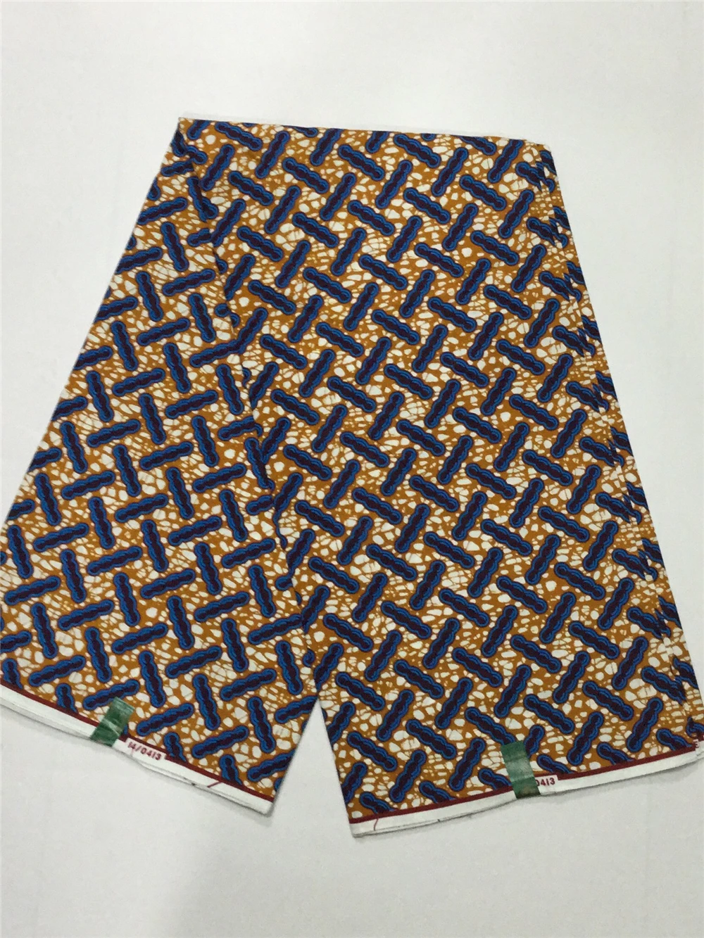 

2022 Hot Sale African Wax Fabric Ankara Tissu Cotton Material Dutch Batik High Quality Sewing Cloth For Wedding Party VL-13