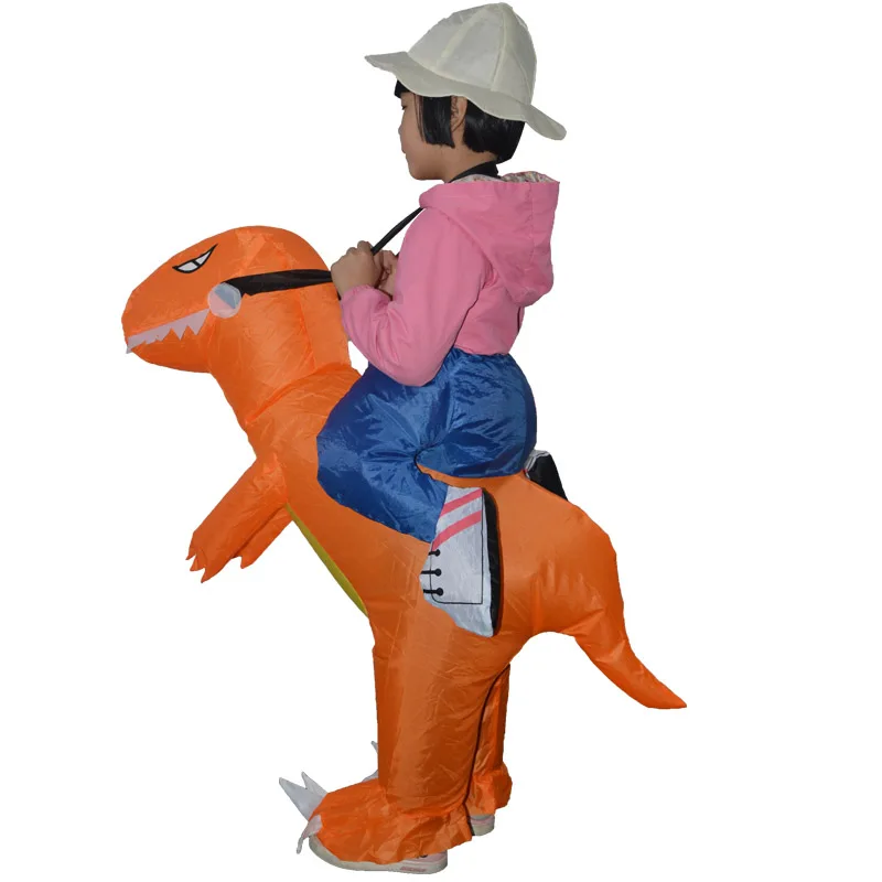 

Ride On Dinosaur Costume Inflatable Blow Up Suit Fancy Cosplay for Halloween Party Cosplay Halloween Party