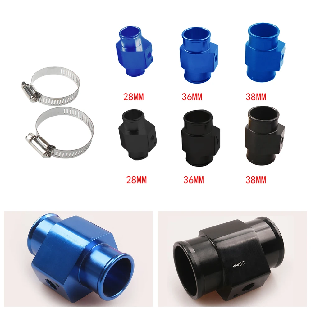 

Water Temp Gauge Radiator Temperature Water Temp Joint Pipe Sensor 38mm 36mm 28mm Water Temp Joint Pipe Sensor Hose Adapter