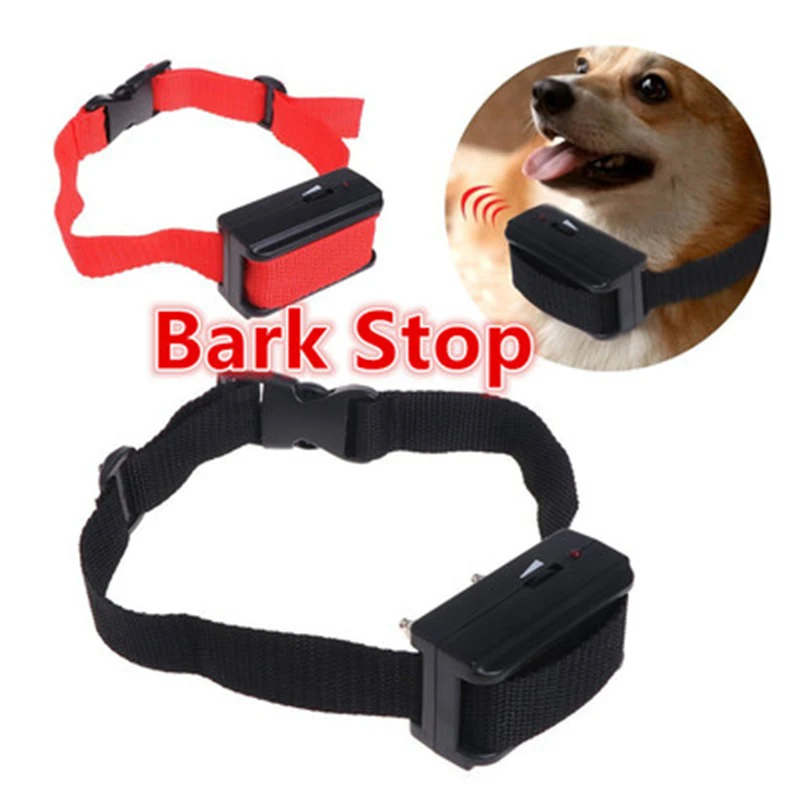 

Ultrasonic Dog Training Collar Durable Anti Barking ABS Collar Creative Dog Training Stop Barking Collar Pet Dog Walking Gadgets