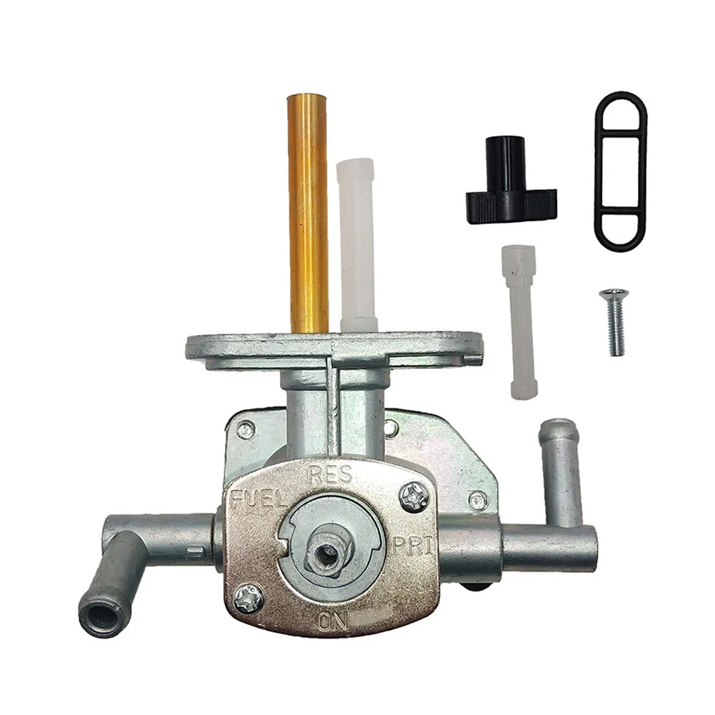 

Gas Tank Fuel Cock Valve 1pcs 44300-07G01 44300-38F02 Aluminum Alloy Brand New Silver For Eiger 2003-2007 Replace