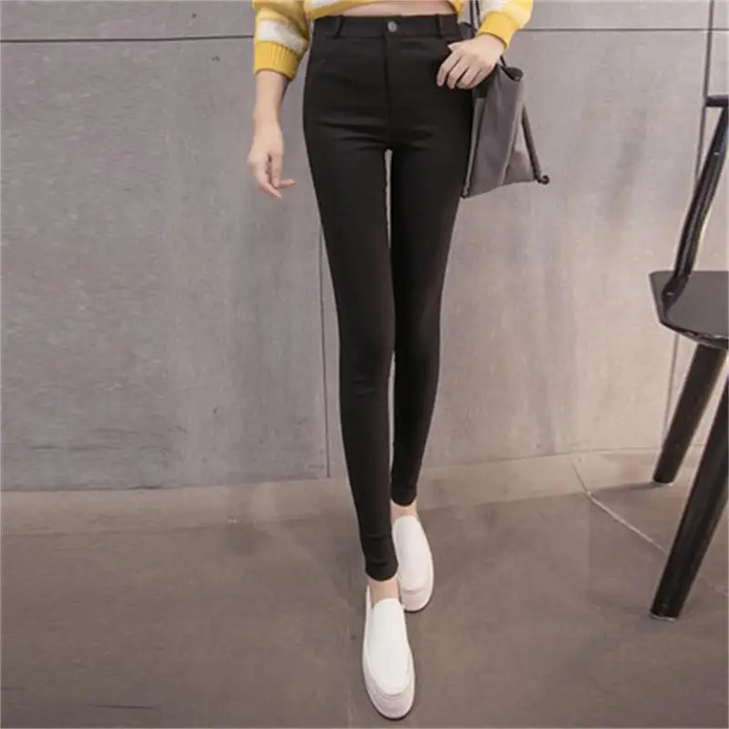 Новинка 2022 тонкая черная подкладка на талии Waichuan эластичная ткань большого