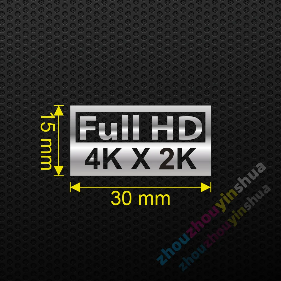 

Металлическая наклейка ZHOUYAN золотой/серебряный