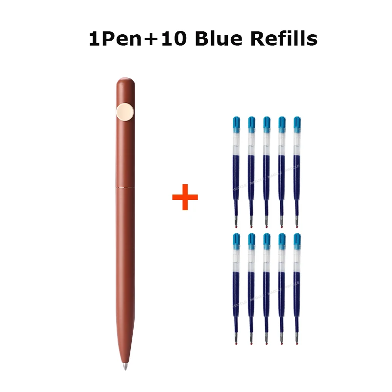 

Винтажные гелевые ручки, металлические, черные чернила, набор