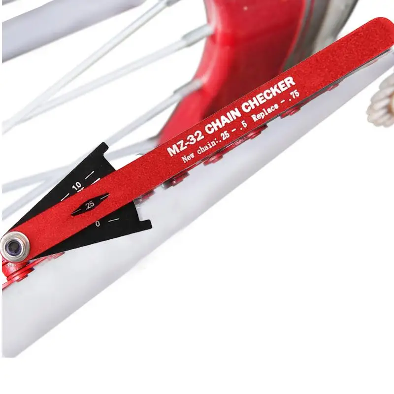 

Технические индикаторы износа цепи из алюминиевого сплава, инструмент для обслуживания дорожных и горных велосипедов и гибридных велосипе...