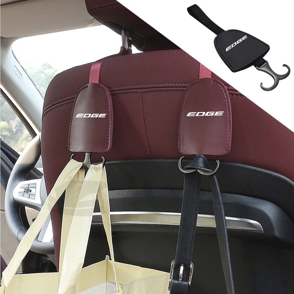 

Car Storage Hook Rear Seat Grocery Hook Leather For Ford Edge U387 2 2007 2008 2009 2010 2011 2012 2013 - 2021 Auto Accessories