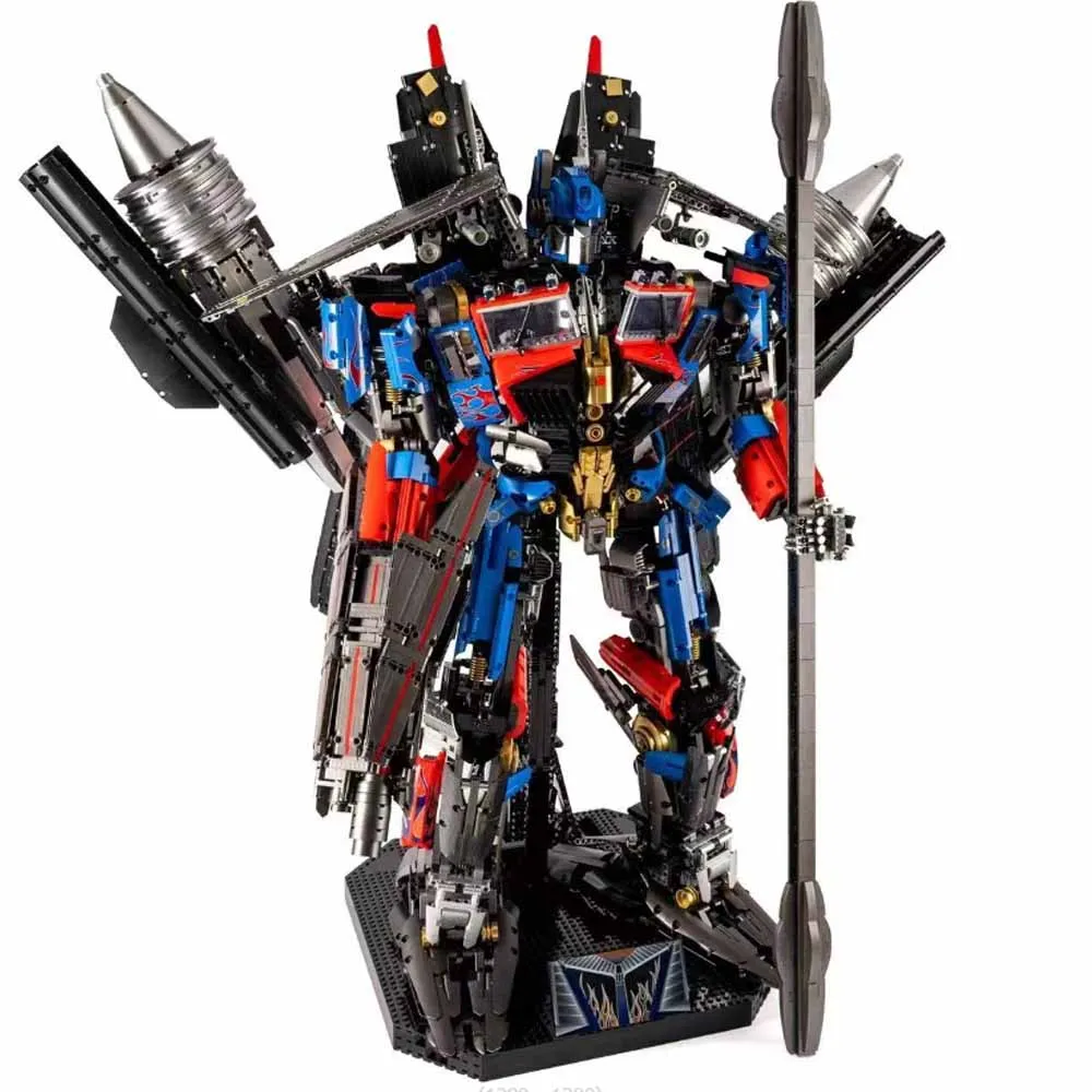 

8862PCS 100cm Robot Super Machine Building Blocks Bricks High-Tech Optimused Transformation Truck Boys Toy Hobbies Gift