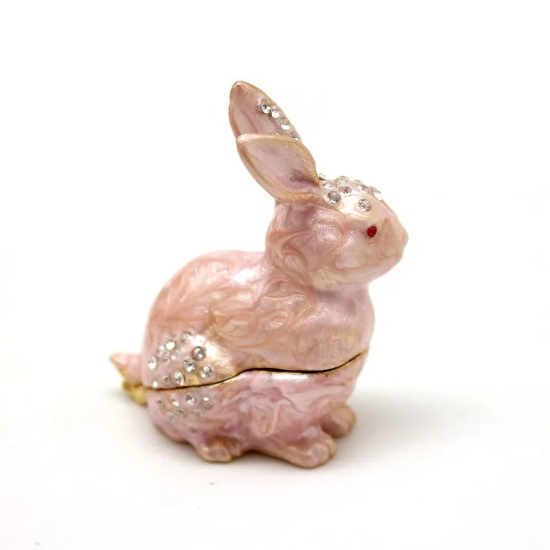 Cute Animal Rabbit Trinket Display Gift