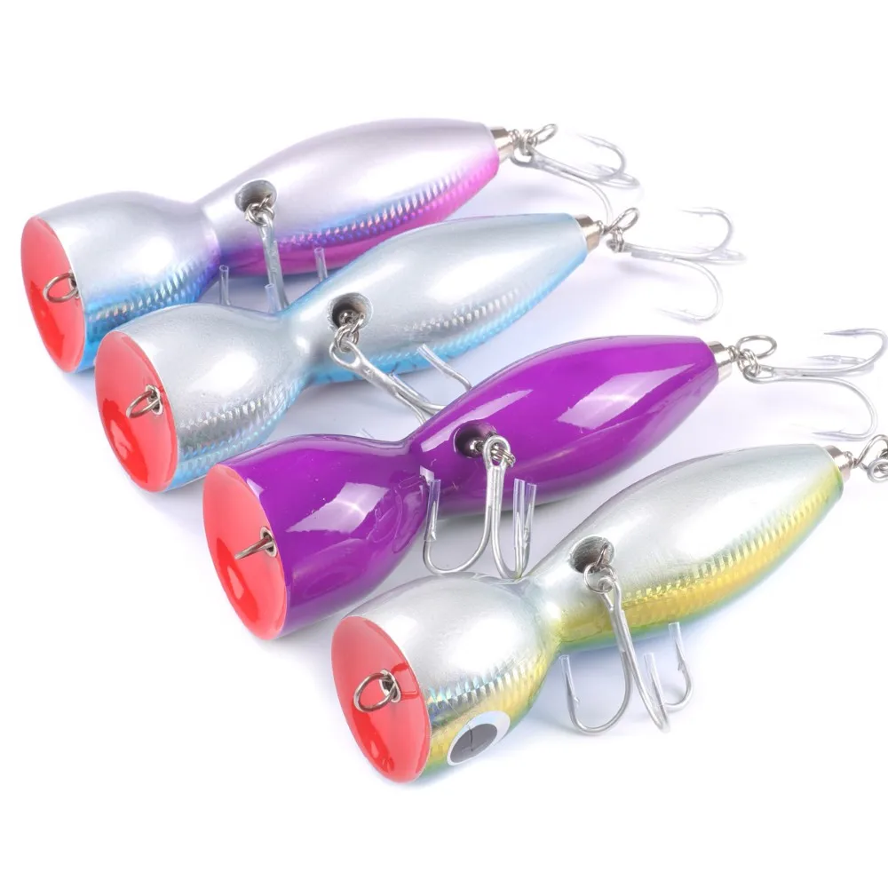 Фото Приманка для морской рыбалки top water, приманка для морской рыбалки TOPWATER GT Trevally Popper, приманка для тунца Giant 7 