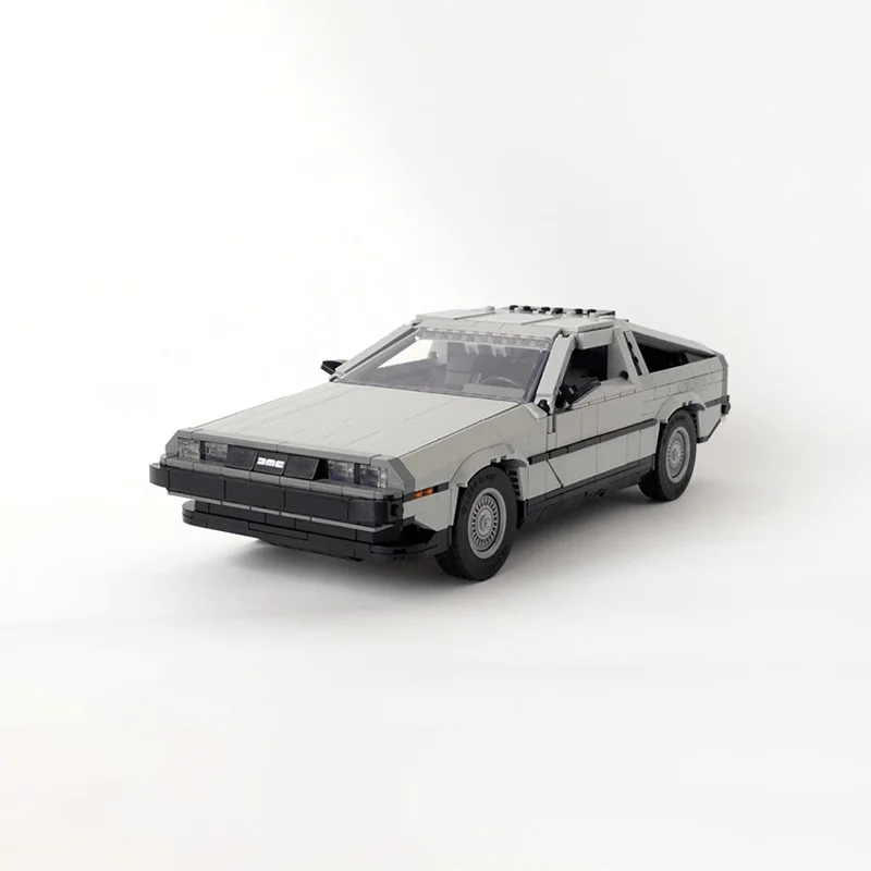 1369 шт. Moc-10300 Назад в будущее автомат времени DeLorean DMC-12 строительные блоки
