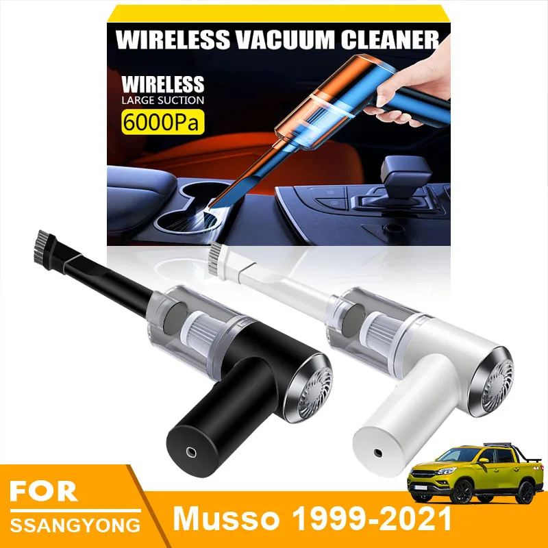 

Car Cordless Vacuum Cleaner for Car Cleaning Automotive Products Automotive Goods Home Appliance For Ssangyong Musso 1999-2021