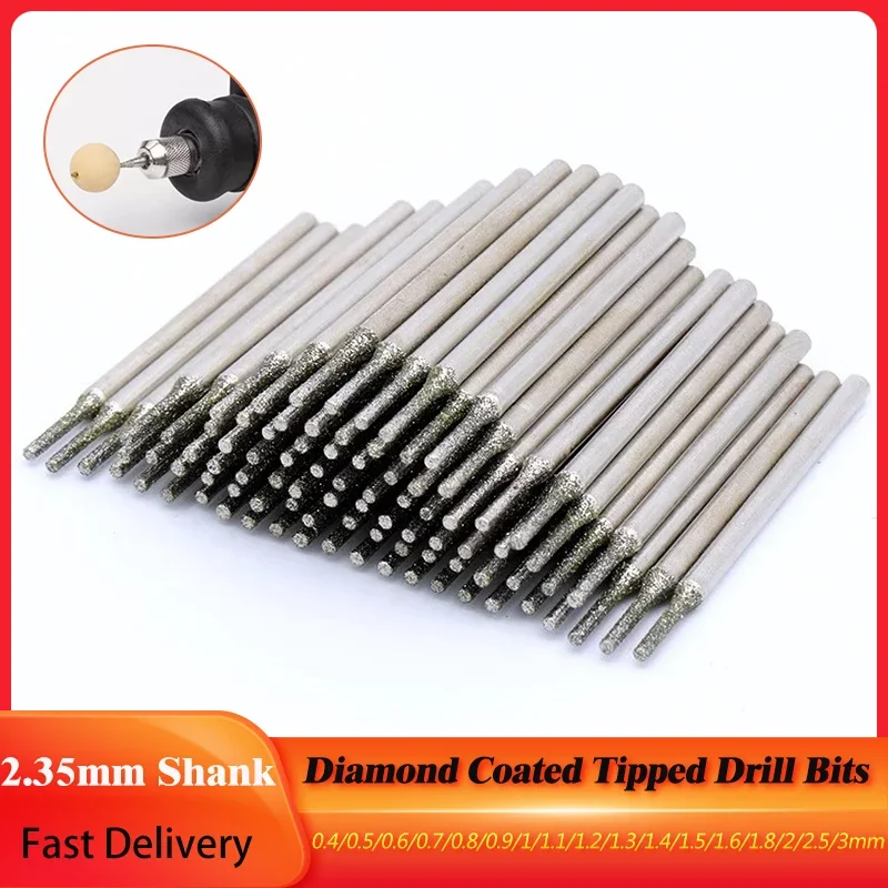 

Алмазные сверла Dremel 0,4-3 мм