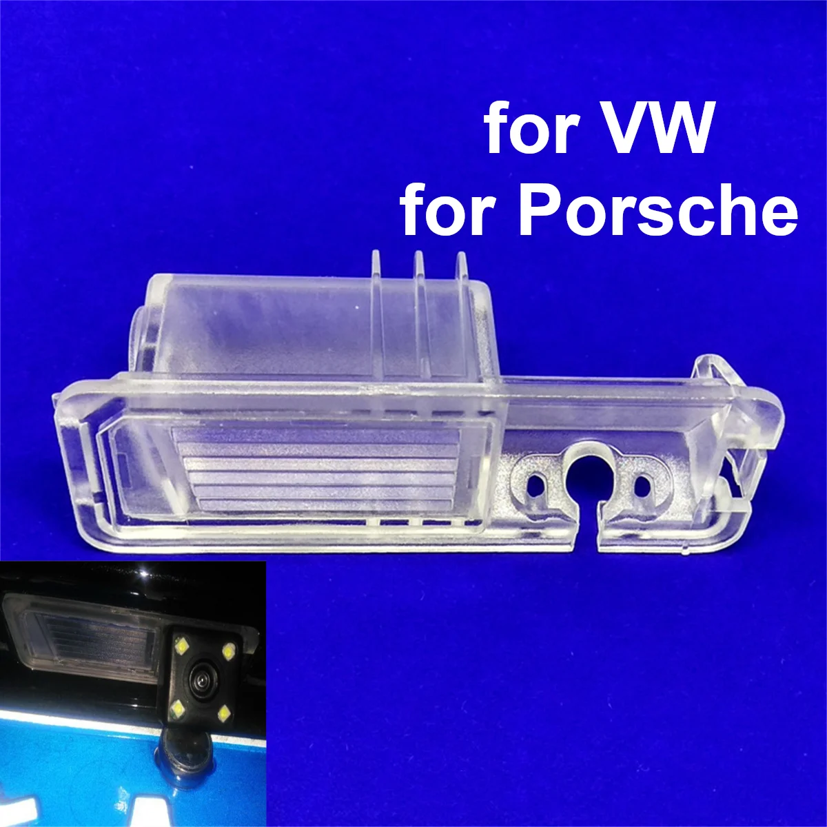 

Для VW Golf 6 CC Polo Bora Passat для Porsche Cayenne Macan Автомобильная камера заднего вида Кронштейн освещения номерного знака Корпус