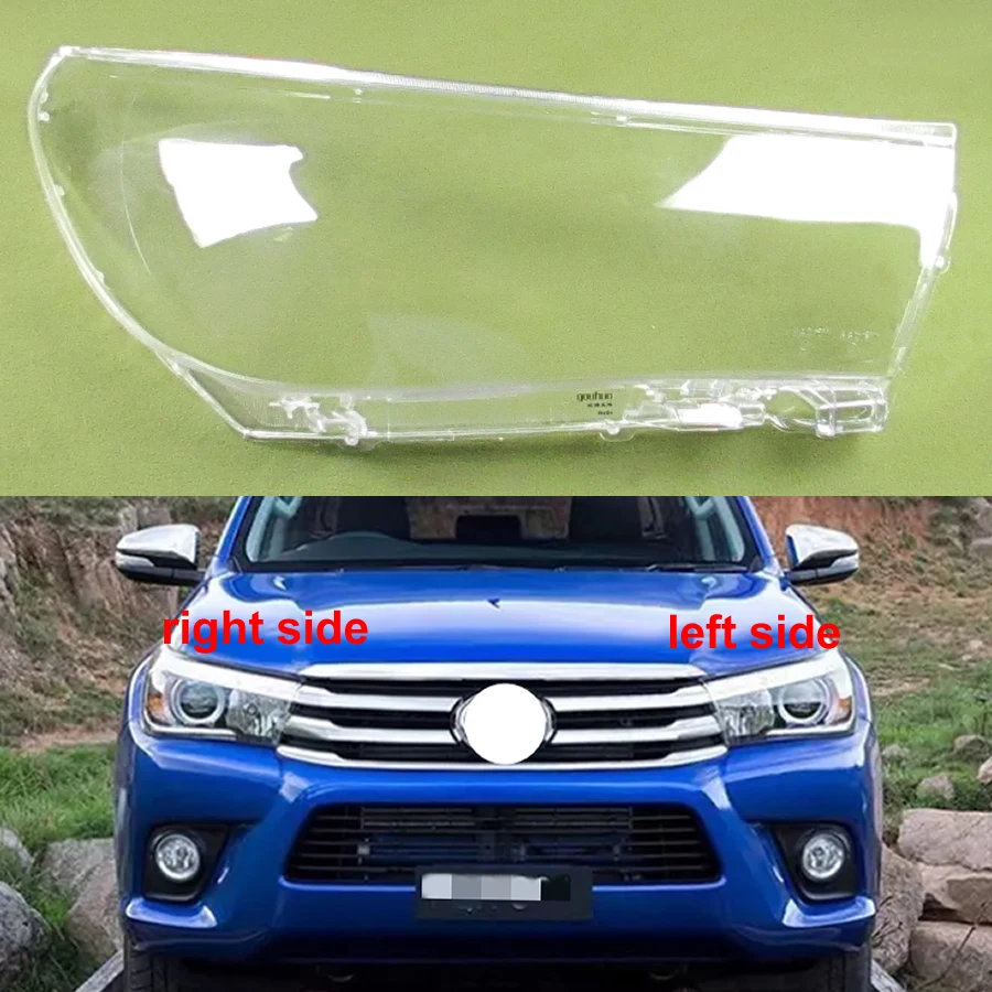 

Галогенные автомобильные аксессуары для Toyota Hilux 2015, 2016, 2017, накладка на переднюю фару, абажур, накладка на переднюю фару, накладка на переднюю...