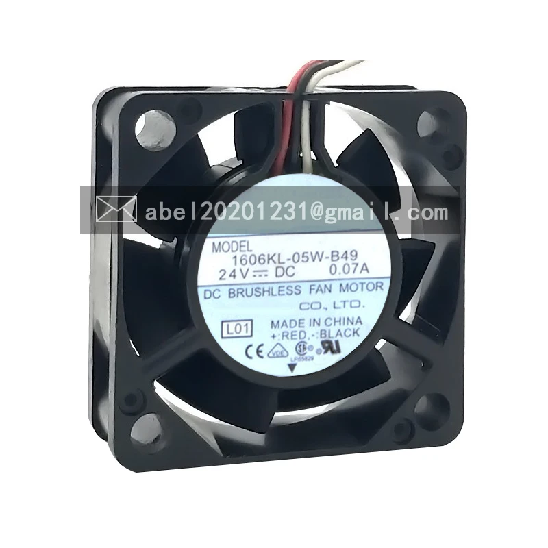 Новый оригинальный 1606KL-05W-B49 DC 24В 0.07A охлаждающий вентилятор 4015 4 см 40*40*15 мм