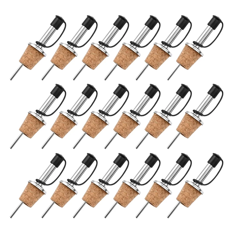 

16 Pcs Wine Pourers Wine Cork Pourer Pour Spout For Liquor Bottles Oil Pouring Spout Rubber Wine Bottle Corks