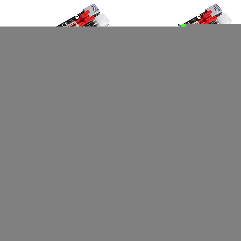 

PCIE Riser for Video Card VER103A-3 Riser PCI Express X16 High Power 12 Capacitor SATA to 6Pin Cable USB3.0 Cable for BTC Mining