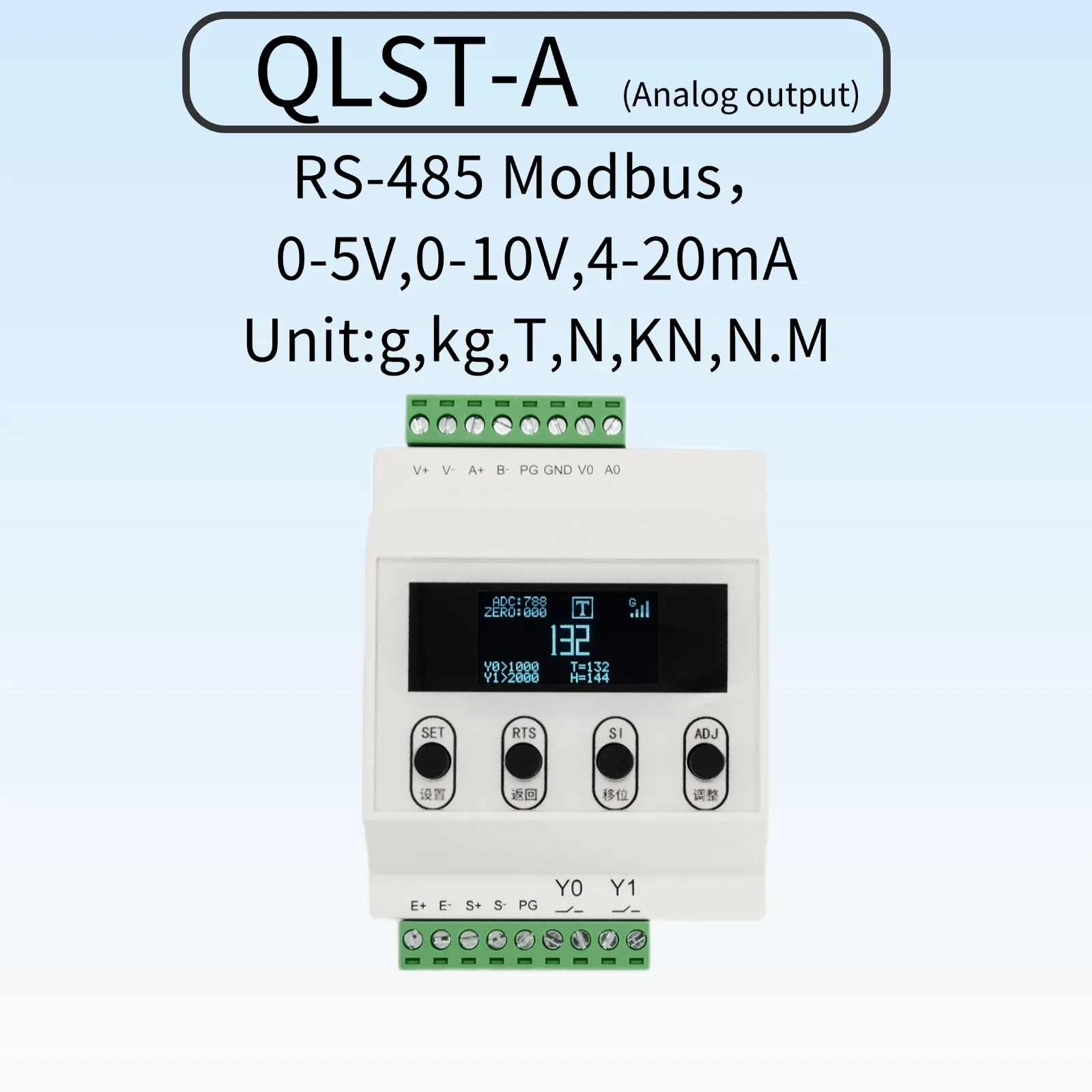 

Настольные весы QL Load Cell Sensor Amplifier Transmitter