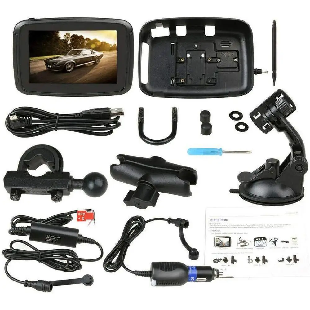 SAT NAV с 5-дюймовым TFT Android 6.0 Bluetooth Автомобильная GPS-навигация 1 ГБ DDR 16 Флэш-памяти Для