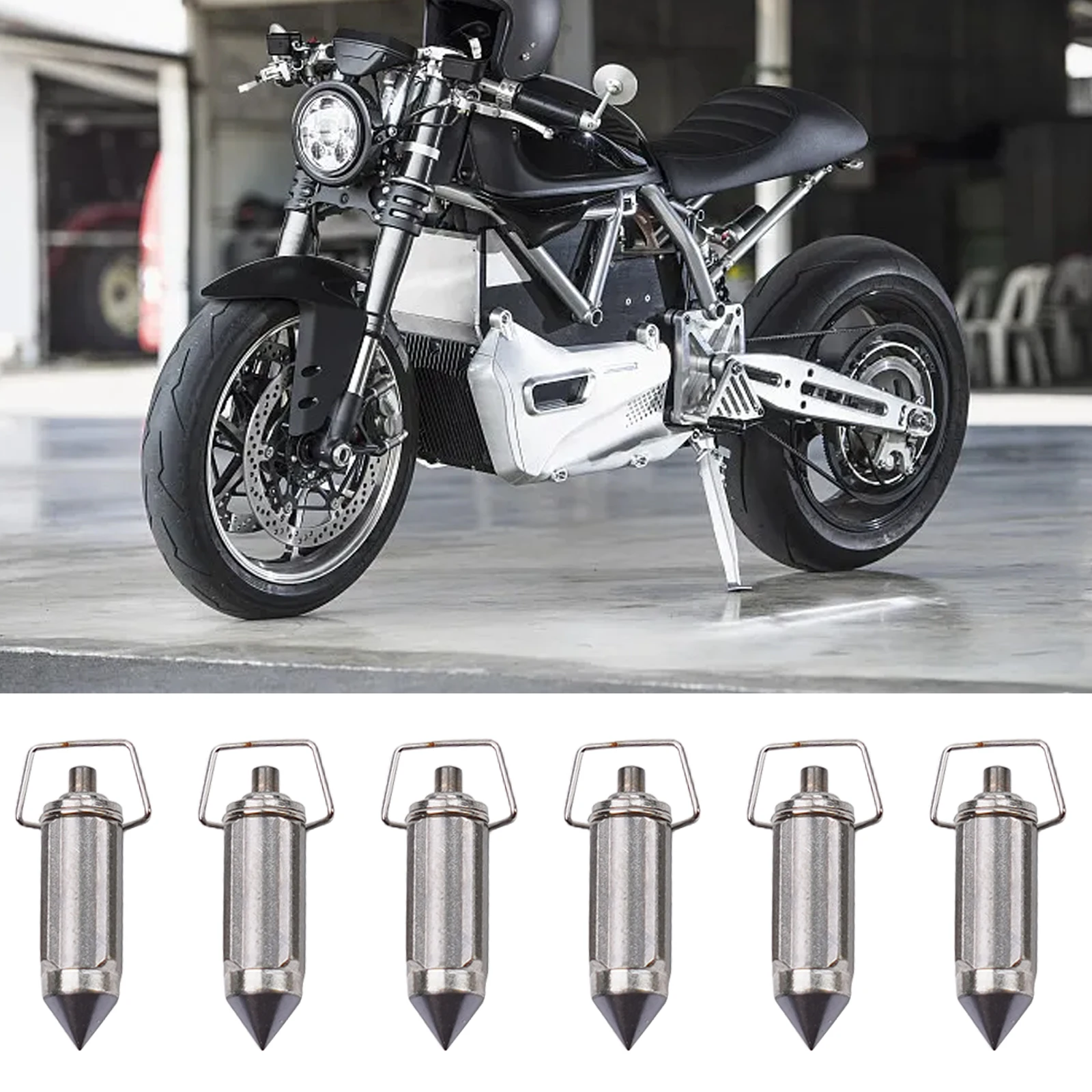 CB750 YZF600 Карбюраторная часть Практичный инструмент Набор из 6 шт. Поплавковая игла