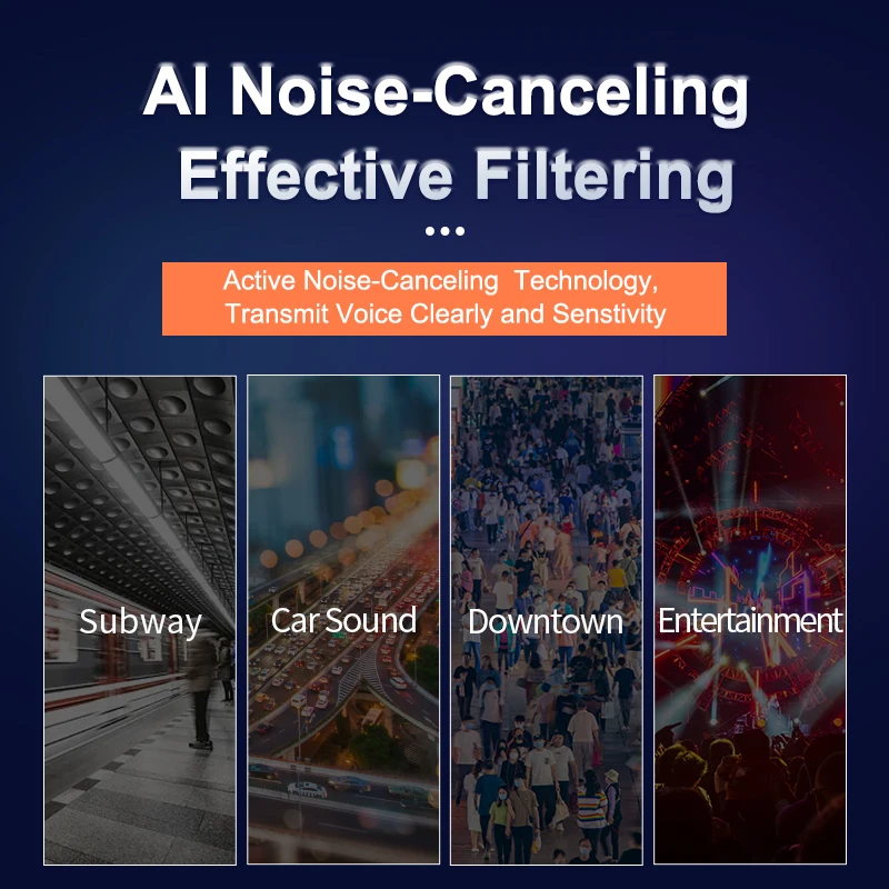 Chierda EN22 noise cancelling headphones bluetooth Walkie Talkie  accessories headphone Two Way Radio Headphone Earphone