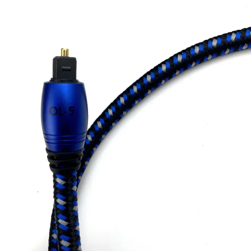 OptiLink 5, цифровая оптоволоконная линия Toslink, цифровой аудиокабель, линия декодирования с квадратным портом (art.: 3920cbbdc94ec) - 3920cbbdc94ec