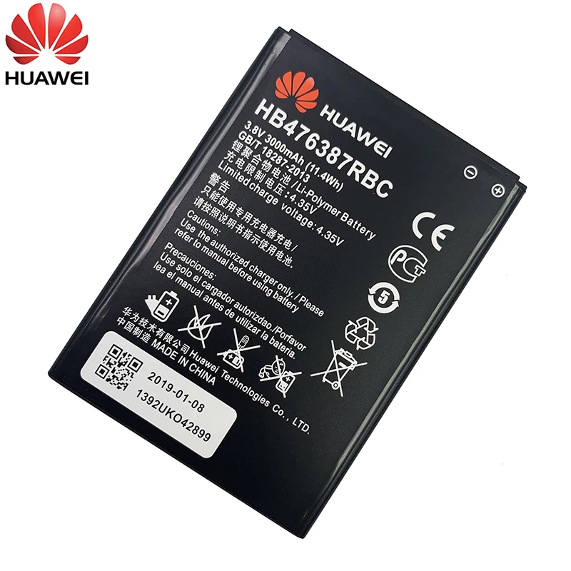 100 original hua wei hb476387rbc battery for huawei honor 3x g750 b199 replacement phone batteria 3000mah real capacity free global shipping