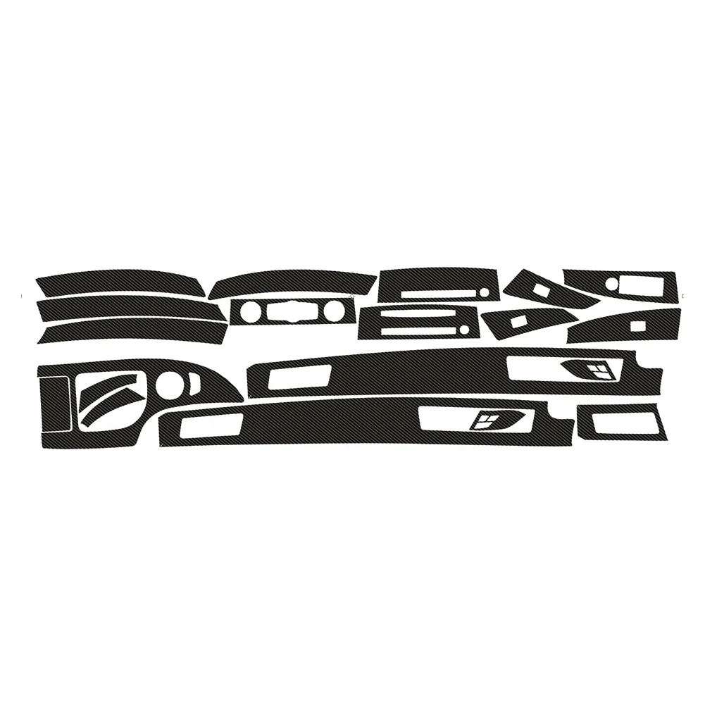 

Для-BMW 5 серии 525I 530I E60 2003-2010 LHD Автомобильная внутренняя отделка защитная пленка украшение 5D углеродное волокно виниловая наклейка